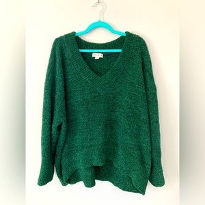 Ava & Viv Women's Plus Size V-Neck Sweater